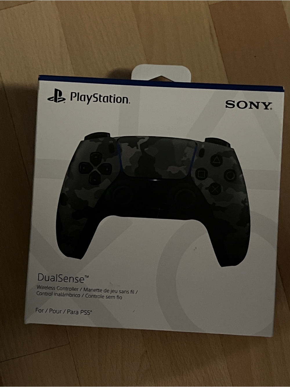 Sony DualSense Wireless Controller - Black Camouflage